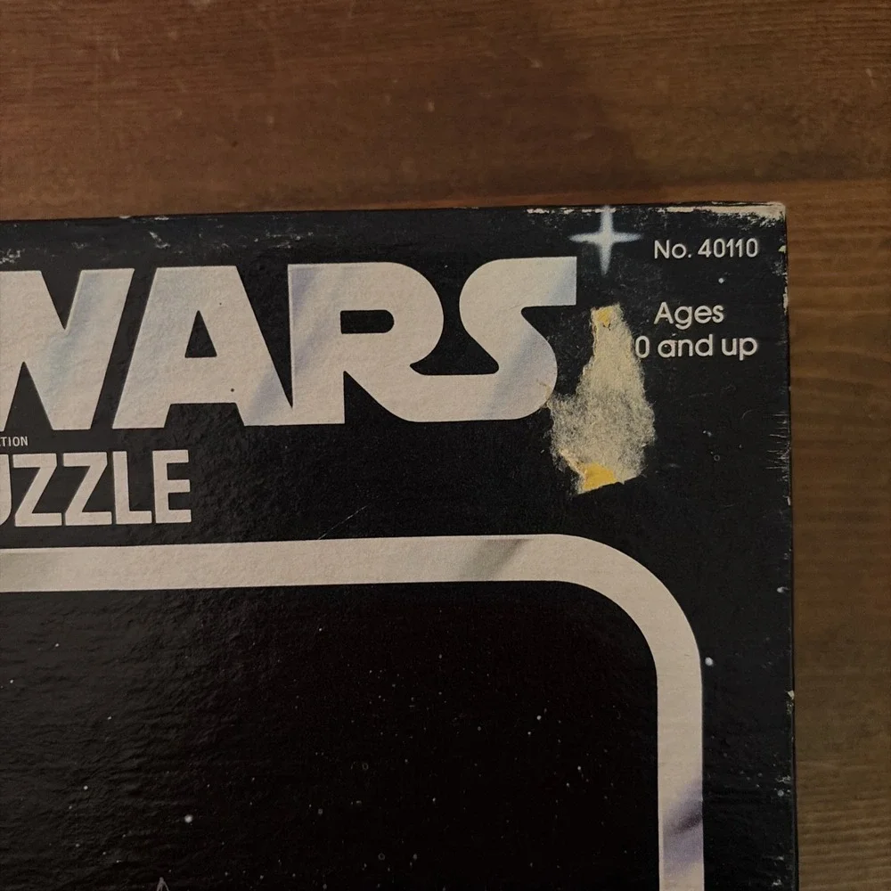 Star Wars Jigsaw Puzzle SEALED Space Battle Vintage 1977 Kenner 500PC #40110